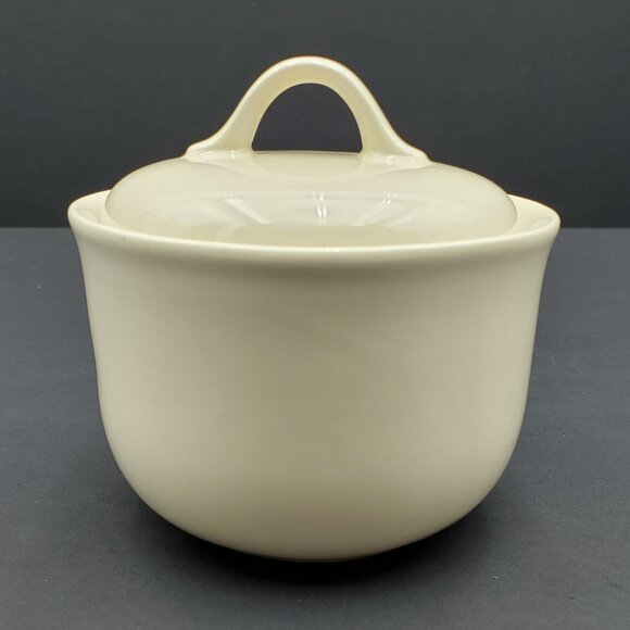 Corningware Sandstone Beige Creamer and Sugar Bowl with Lid - Picture 5 of 8